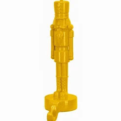 Sale National Tree Company 10 in. HGTV Home Collection Nutcracker Stocking Holder, Yellow