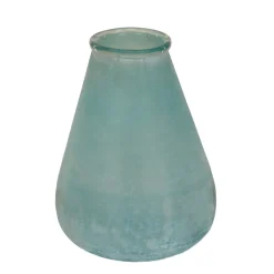 National Tree Company 13 in. HGTV Home Collection Buried Vase, Turquoise
