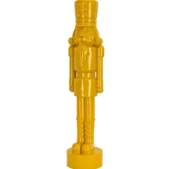 New National Tree Company 24 in. HGTV Home Collection Nutcracker Christmas Decor, Yellow
