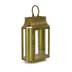 Outlet National Tree Company 18 in. HGTV Home Collection Antique Bronze Lantern, Small