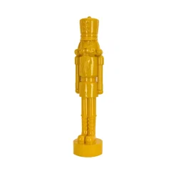 Best National Tree Company 12 in. HGTV Home Collection Nutcracker Christmas Decor, Yellow
