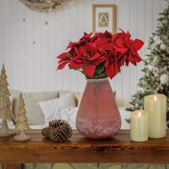 Discount National Tree Company 13 in. HGTV Home Collection Buried Vase, Rust
