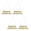 Hot National Tree Company 9 in. HGTV Home Collection Merry Christmas Metal Ornament Set