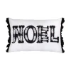 New National Tree Company 22 in. HGTV Home Collection Embroidered NOEL Christmas Pillow