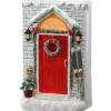 Hot National Tree Company 10 in. Holiday Door Front