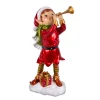 National Tree Company 37 in. Horn Blowing Pixie Elf with Multicolor Lights