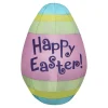 Discount National Tree Company 66 in. Inflatable Happy Easter Egg Decoration