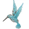 New National Tree Company 14 in. Majestic Blue Bird Metal Wall Decoration