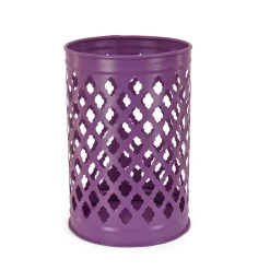 Sale National Tree Company 12 in. Modern Design and Finish Dusty Lavender Outdoor Lantern Candleholder