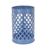 Discount National Tree Company 12 in. Modern Design and Finish Ice Melt Blue Outdoor Lantern Candleholder