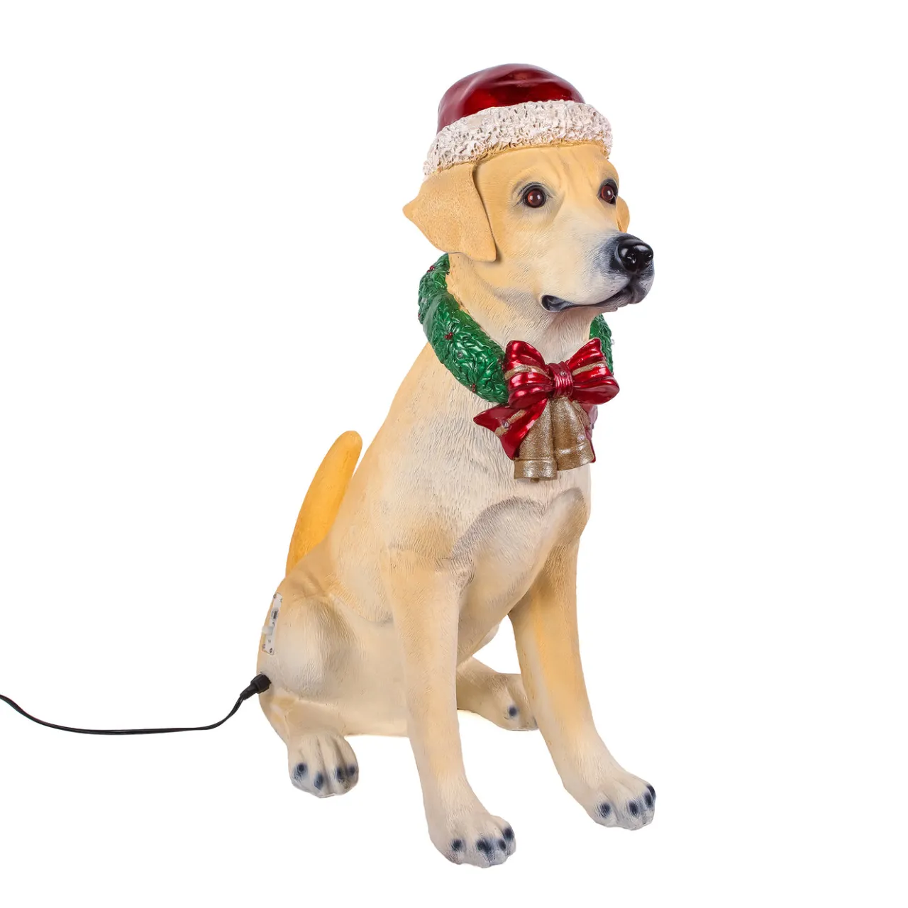 Discount National Tree Company 28 in. Motion-Activated Labrador Retriever with Wagging Tail