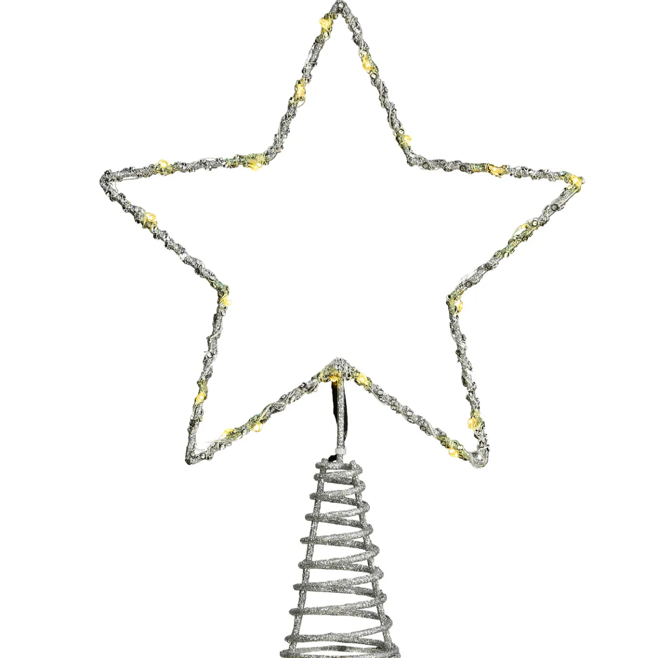 Outlet National Tree Company 13.5 in. Open Star Tree Top for Artificial Trees with Dual Color Lights