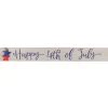 Outlet National Tree Company 19 in. Patriotic Happy 4th of July Table Decoration