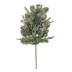 Online National Tree Company 27 in. Pine and Eucalyptus Plastic Spray
