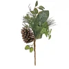 New National Tree Company 19 in. Pine, Berry and Cone Plastic Pick