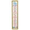 Discount National Tree Company 43 in. Pink Easter Sign Porch Decoration