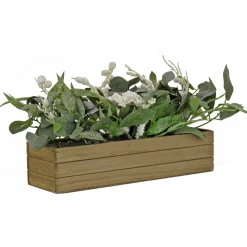 National Tree Company 22 in. Planter Box with Christmas Greenery