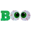 New National Tree Company 14 in. Pre-Lit BOO Sign with LED Lights