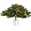 Sale National Tree Company 33 in. Pre-Lit Frosted Berry Urn Filler withLED Lights