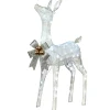 Best National Tree Company 36 in. Pre-Lit Glittered Fawn