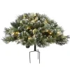 Sale National Tree Company 36 in. Pre-Lit Glittery Bristle Pine Urn Filler with LED Lights