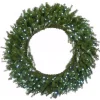 New National Tree Company 48 in. Pre-Lit Norwood Fir Wreath with Multicolor Lights