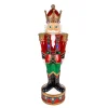 Best National Tree Company 36 in. Pre-Lit Nutcracker Christmas Decoration with Multicolor LED Lights with Hand Painted Details