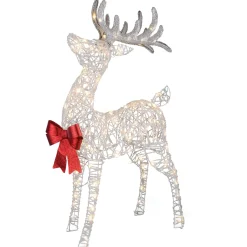 Online National Tree Company 48 in. Pre-lit Standing Buck