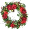 New National Tree Company 30 in. Pre-Lit Vienna Waltz Decorated Wreath with LED Lights
