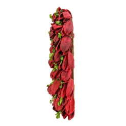 Sale National Tree Company 12 in. Red Petals and Leaves Floral Valentine’s Heart