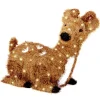 National Tree Company 24 in. Resting Reindeer with Clear Lights