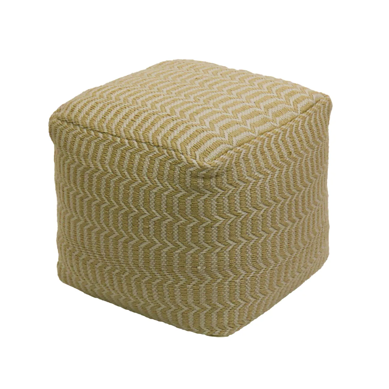 Sale National Tree Company 16 in. Sand Hand Woven Pouf Ottoman