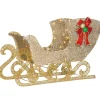Sale National Tree Company 38 in. Santas Sleigh with LED Lights