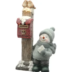 Outlet National Tree Company 20 in. Snowman Sending Mail
