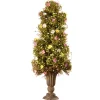 Online National Tree Company 24 in. Spring Floral Decorated Entrance Tree