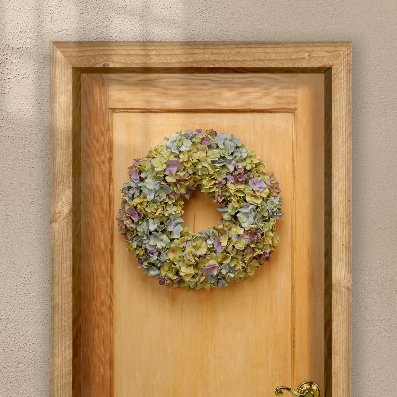 Sale National Tree Company 19 in. Spring Wreath with Mixed, Colorful Hydrangea Blooms
