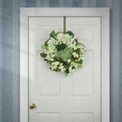 Hot National Tree Company 22 in. Spring Wreath with Tulip and Buttercup Blooms