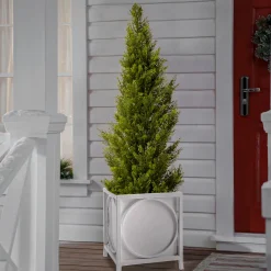 Sale National Tree Company 23 in. St Remy Planter, White