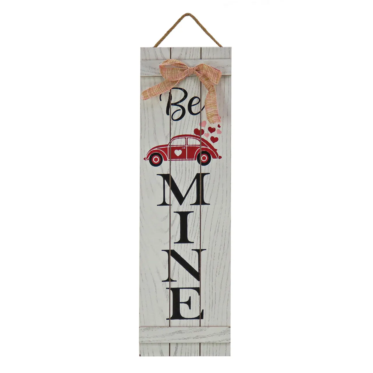 Sale National Tree Company 24 in. Valentine's 'Be Mine' Hanging Wall Decoration