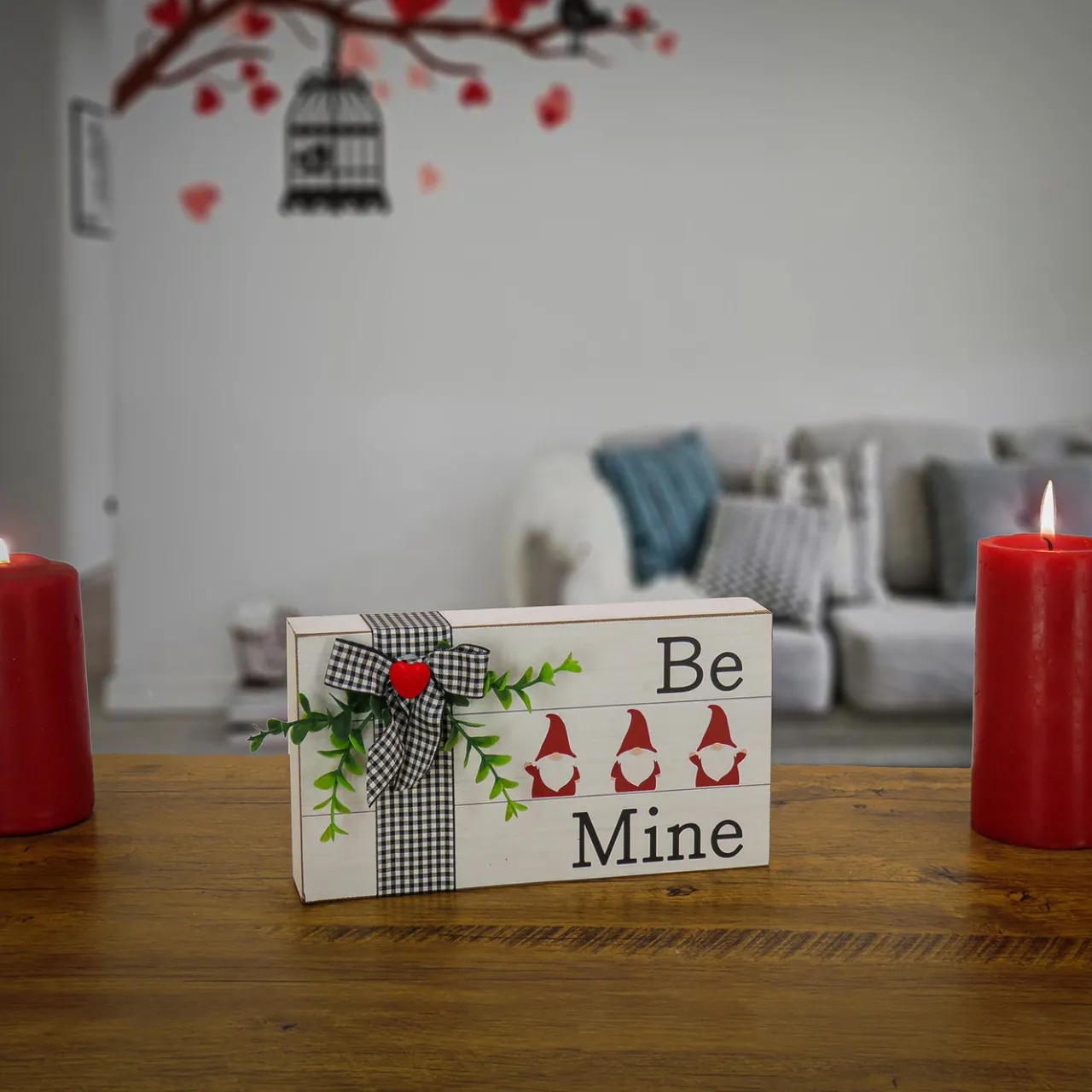 Outlet National Tree Company 9 in. Valentine's 'Be Mine' Tabletop Decoration