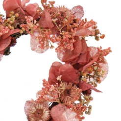 Sale National Tree Company 16 in. Valentine's Flower Blooms Floral Heart Wreath
