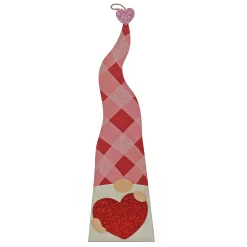 New National Tree Company 36 in. Valentine's Heart Gnomes Porch Decoration