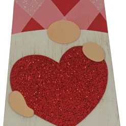 New National Tree Company 36 in. Valentine's Heart Gnomes Porch Decoration