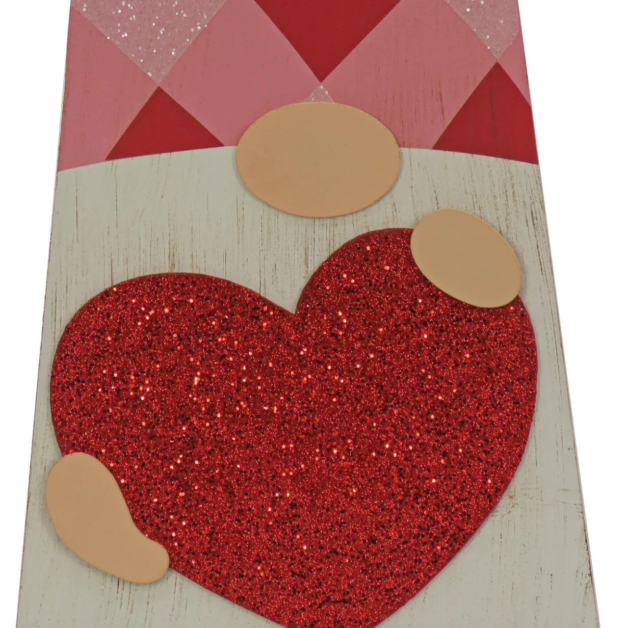 New National Tree Company 36 in. Valentine's Heart Gnomes Porch Decoration