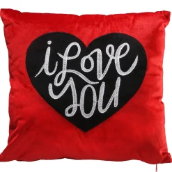 Sale National Tree Company 16 in. Valentine's 'I Love You' Pillow Decoration