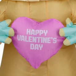 Best National Tree Company 20 in. Valentine's Inflatable Baby Yoda