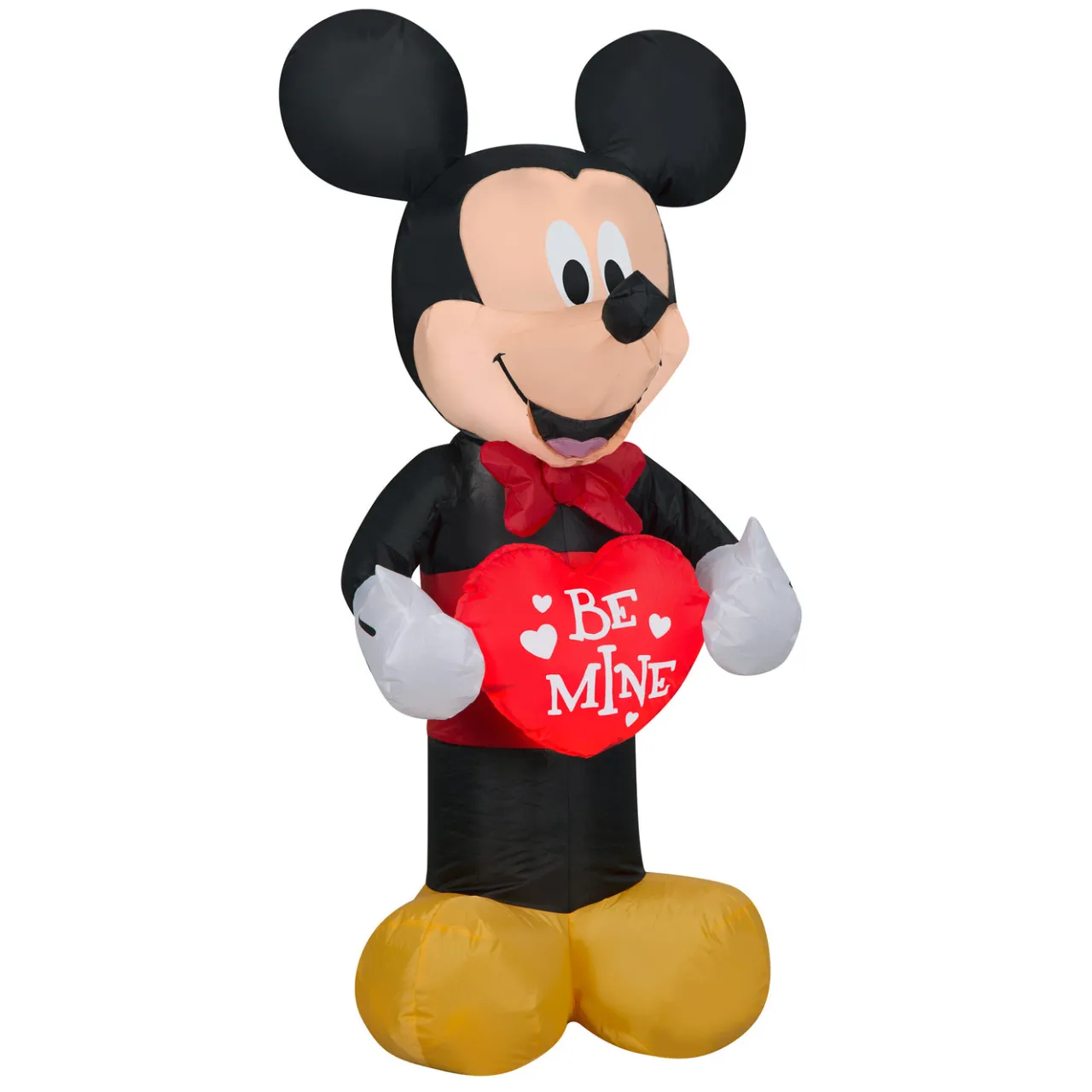 Clearance National Tree Company 42 in. Valentine's Inflatable Mickey Mouse with LED Lights