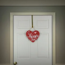 Outlet National Tree Company 11 in. Valentine's 'Kisses' Wall Decor