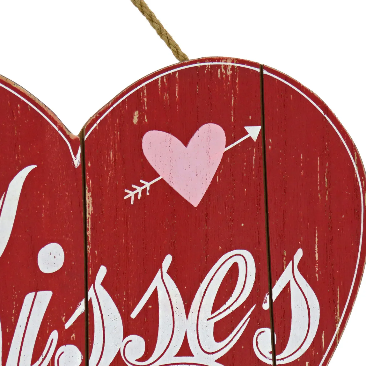 Outlet National Tree Company 11 in. Valentine's 'Kisses' Wall Decor