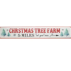 Discount National Tree Company 47 in. Vintage Tree Farm Wall Sign